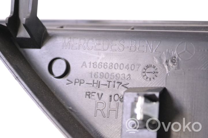 Mercedes-Benz GL X166 Rivestimento estremità laterale del cruscotto 