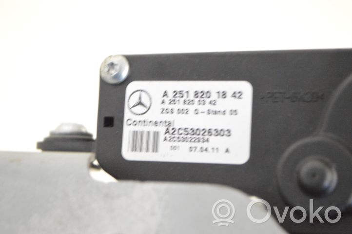 Mercedes-Benz R W251 Citu veidu instrumenti A2516700404