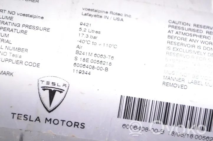 Tesla Model S Ilmajousituksen painesäiliö 600640800B