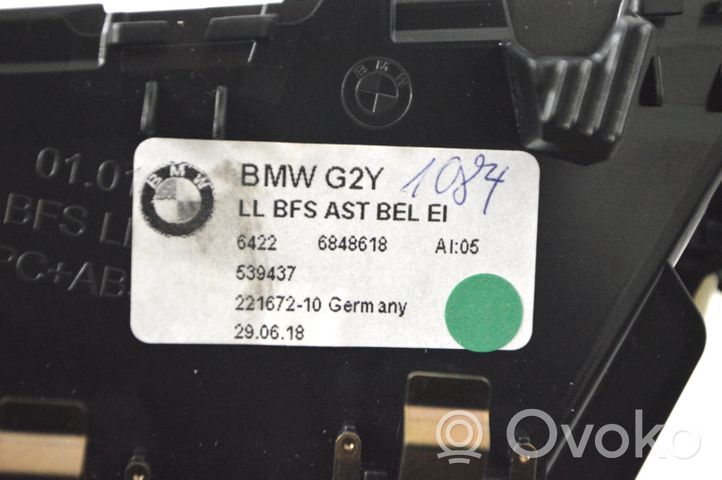 BMW 3 G20 G21 Garniture, panneau de grille d'aération 6848618