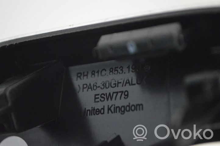 Audi Q2 - Kojelaudan hansikaslokeron lista 81C853190