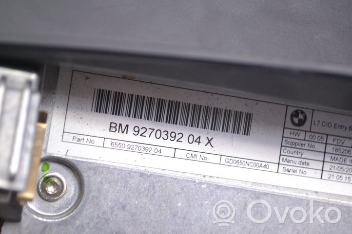 BMW 4 F32 F33 Monitor/display/piccolo schermo 9270392