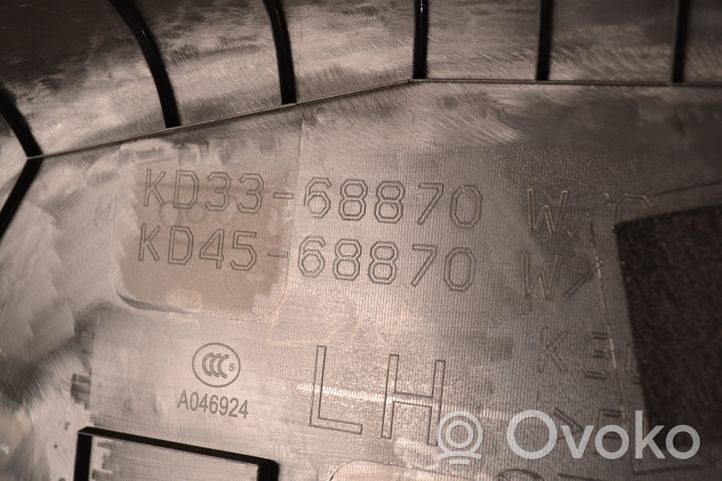 Mazda CX-5 Dolny panel schowka koła zapasowego KD3368870