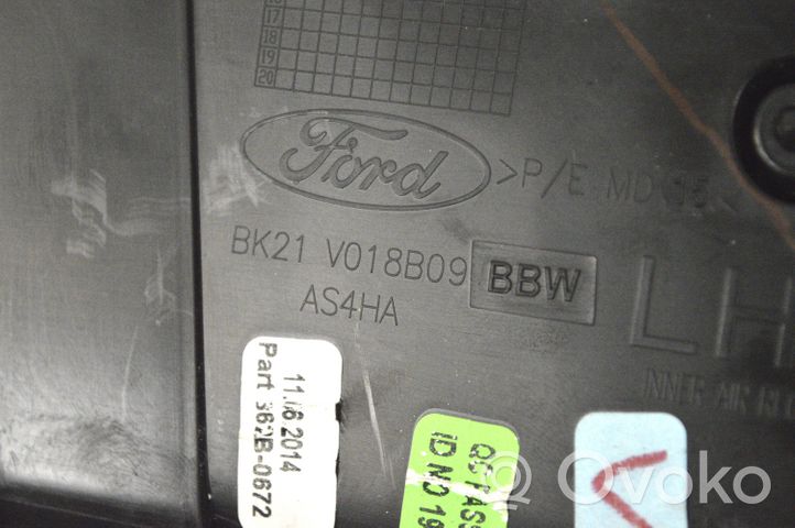 Ford Transit Custom Kojelaudan tuuletussuuttimen suojalista BK21V018B09BBW