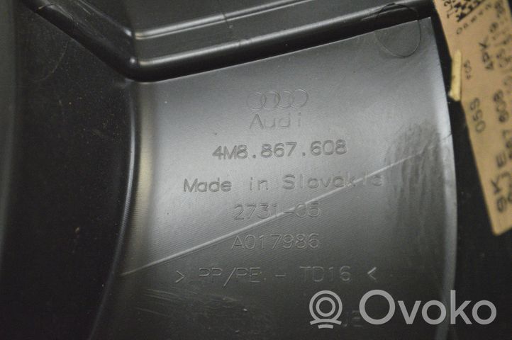 Audi Q8 Garniture latérale de console centrale arrière 4M8867608