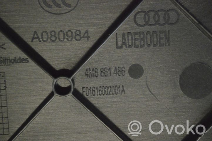 Audi Q8 Rivestimento laterale della consolle centrale posteriore 4M8861486