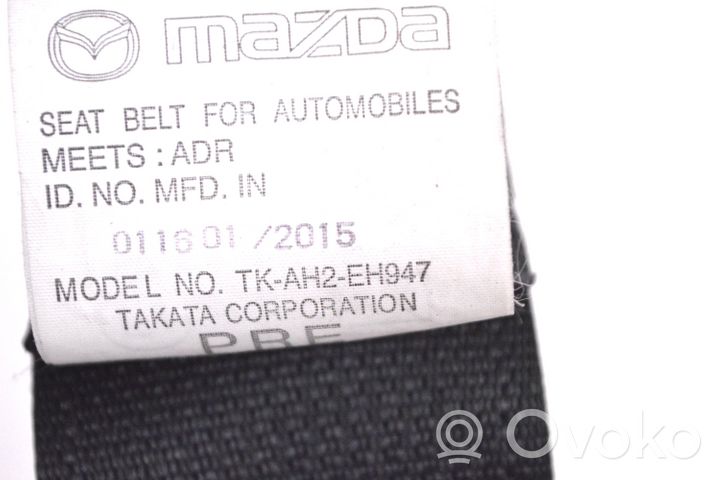 Mazda 6 Cintura di sicurezza anteriore TKAH2EH947