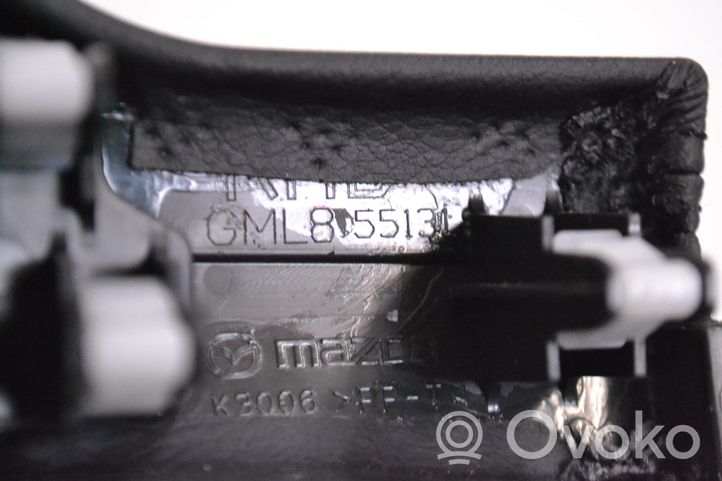 Mazda 6 Rivestimento del vano portaoggetti del cruscotto GML855131