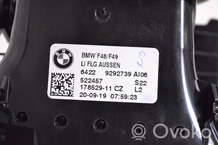 BMW X2 F39 Dysze / Kratki nawiewu deski rozdzielczej 9292739