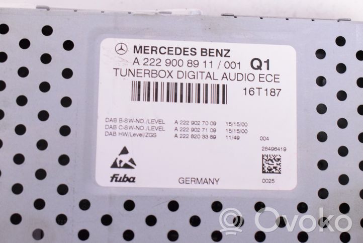 Mercedes-Benz C W205 Moduł / Sterownik Video A2229008911