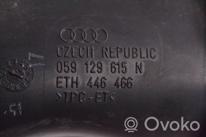 Audi A6 C7 Cabin air duct channel 059129615N