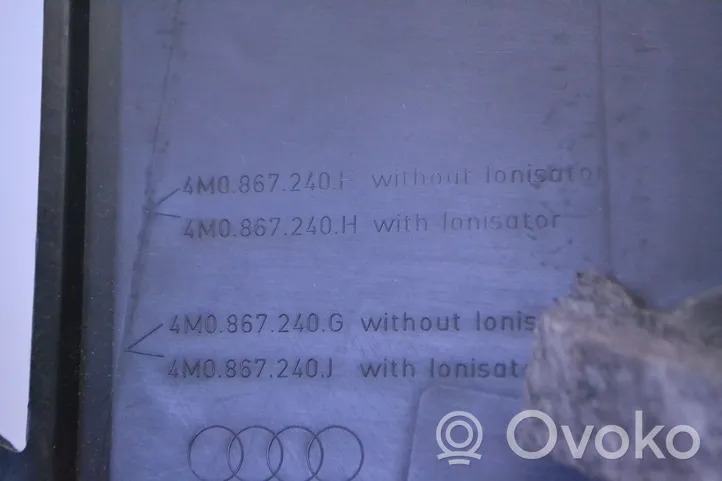 Audi Q7 4M B-pilarin verhoilu (yläosa) 4M0867240H