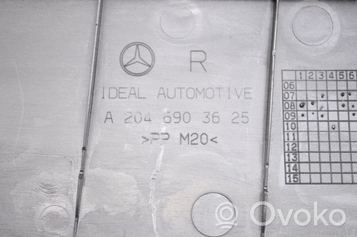 Mercedes-Benz C W204 Rivestimento laterale della consolle centrale posteriore A2043903625