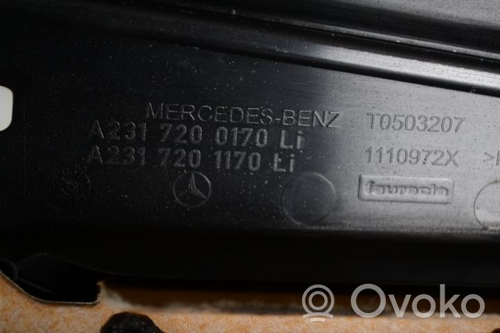 Mercedes-Benz SL R231 Garniture de panneau carte de porte avant A2317200170