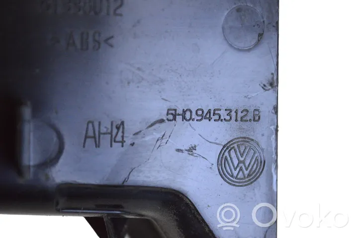 Volkswagen Golf VIII Canal de guidage d'air du refroidisseur 5H0945312B
