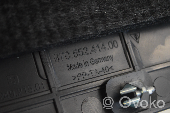 Porsche Panamera (970) Garniture panneau inférieur de tableau de bord 97055241400