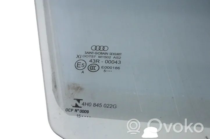 Audi A8 S8 D4 4H Szyba drzwi przednich 4H0845022G