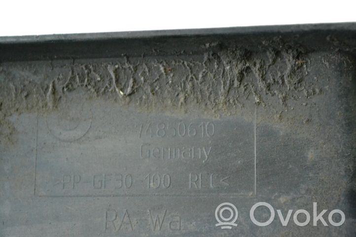 BMW 6 F12 F13 Prowadnica powietrza intercoolera 74850610