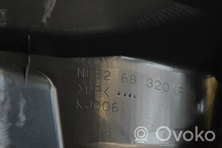 Mazda MX-5 NC Miata Rivestimento laterale della consolle centrale posteriore NE5268320