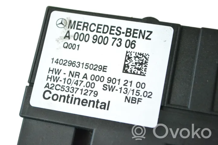 Mercedes-Benz A W176 Fuel injection pump control unit/module A0009007306