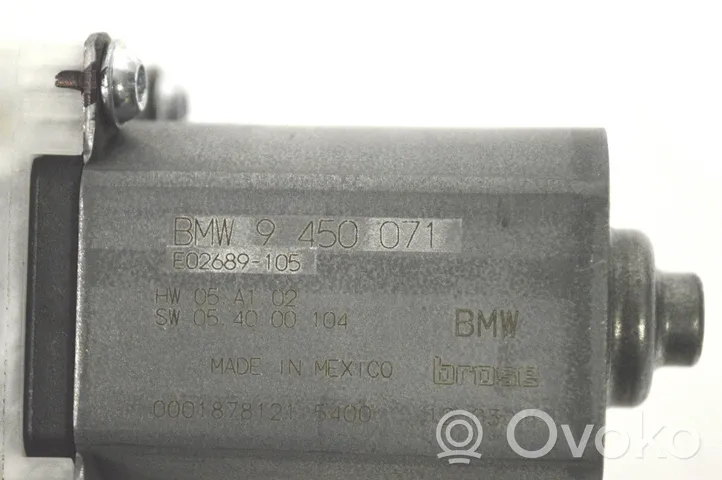 BMW X6M G06 F96 Takaoven ikkunan nostomoottori 9450071