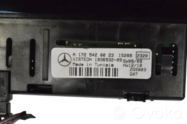 Mercedes-Benz GLE (W166 - C292) Écran d'affichage capteur de stationnement PDC A1725420023
