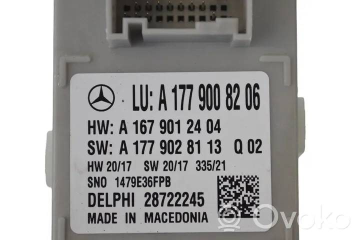 Mercedes-Benz A W177 Sterownik / Moduł świateł LCM A1779008206