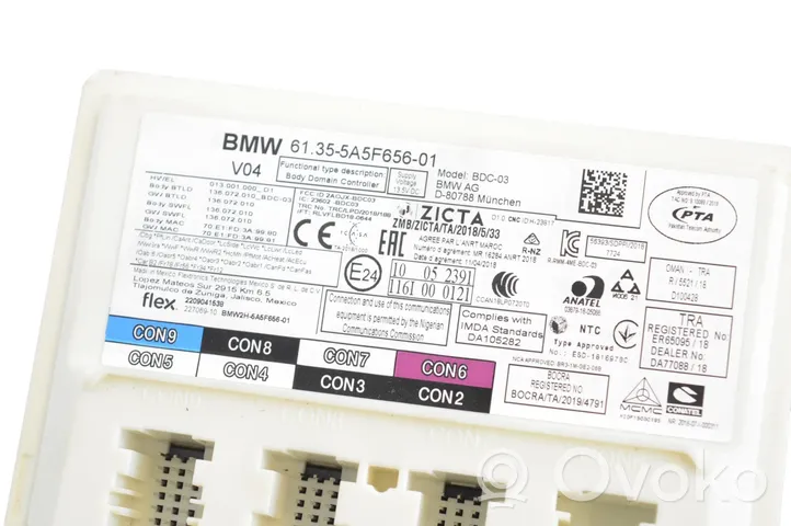 BMW 3 G20 G21 Module de contrôle carrosserie centrale 61355A5F65601