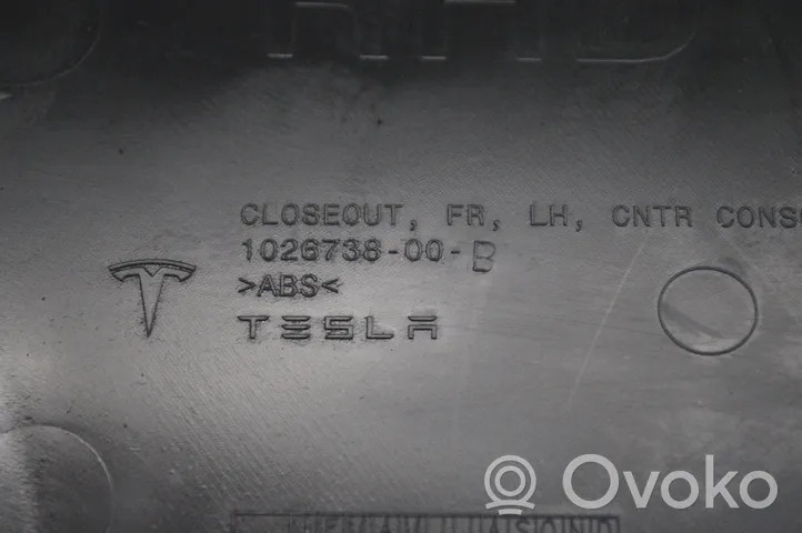 Tesla Model S Altri elementi della console centrale (tunnel) 102673800B