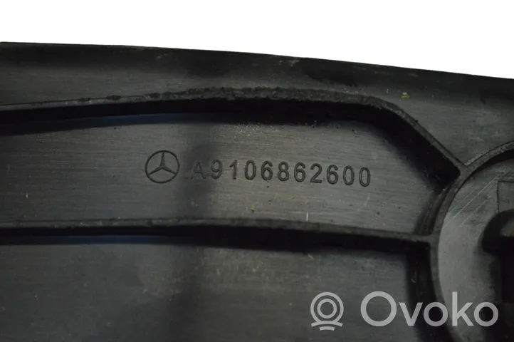 Mercedes-Benz Sprinter W907 W910 Rivestimento di protezione sottoporta del bagagliaio/baule A9106862600
