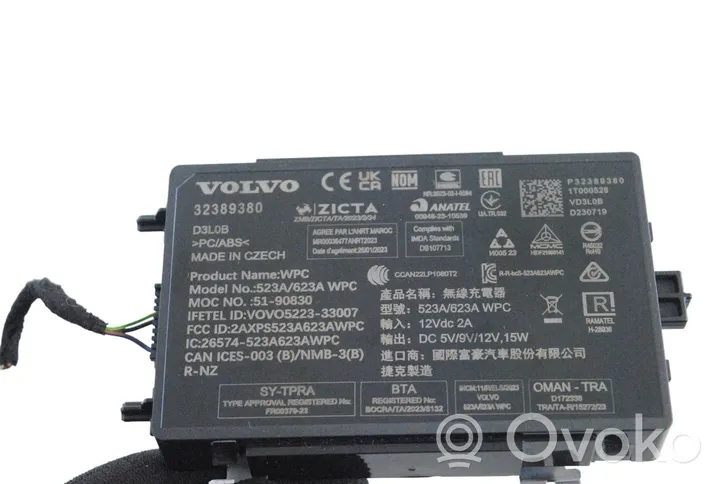 Volvo XC40 Modulo di ricarica wireless 32389380