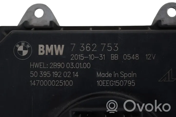 BMW 6 F12 F13 Module de ballast de phare Xenon 7362753