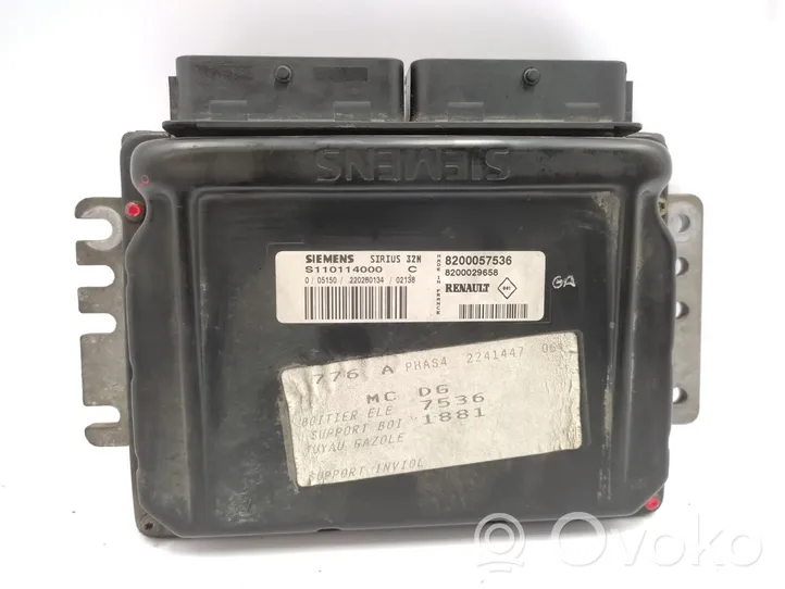 Renault Scenic RX Motorsteuergerät ECU 8200057536