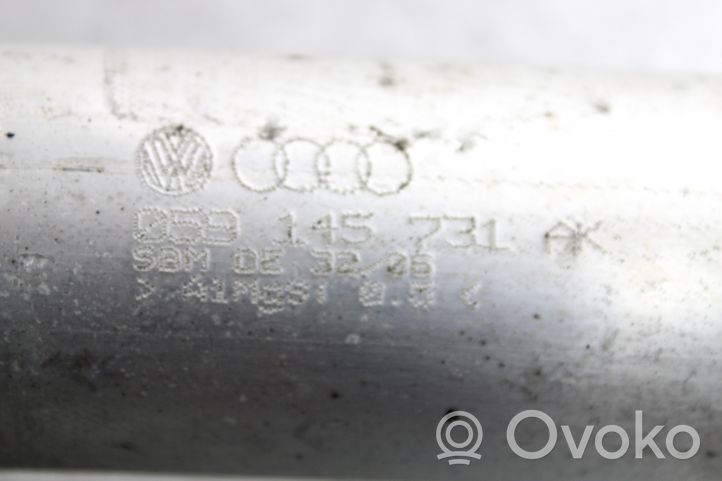Audi A6 S6 C6 4F Wąż / Rura intercoolera 059145731AK