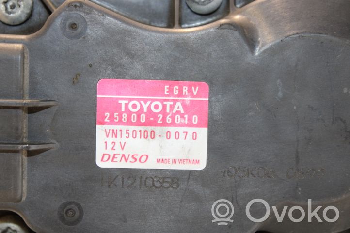 Toyota RAV 4 (XA30) Zawór EGR 2580026010