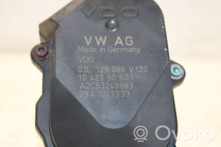 Volkswagen PASSAT B6 Actionneur de collecteur d'admission 03L129086