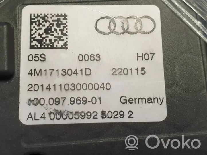 Audi Q7 4M Pavarų perjungimo mechanizmas (kulysa) (salone) 4M1713041D