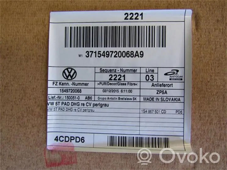 Volkswagen Up Lubos 1S4867501