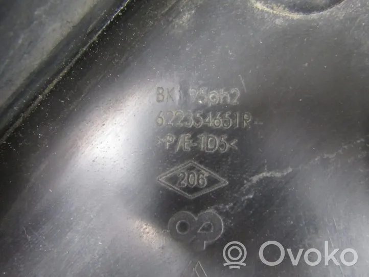 Renault Megane III Osłona pod zderzak przedni / Absorber 622354651R