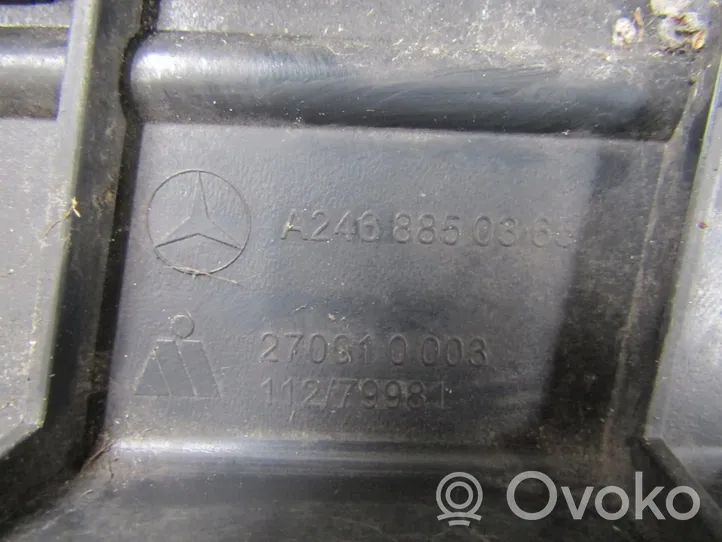 Mercedes-Benz B W246 W242 Seat belt trim A2468850365
