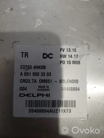 Infiniti Q50 Calculateur moteur ECU A6519003303