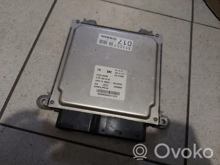 Infiniti Q50 Calculateur moteur ECU A6519003303