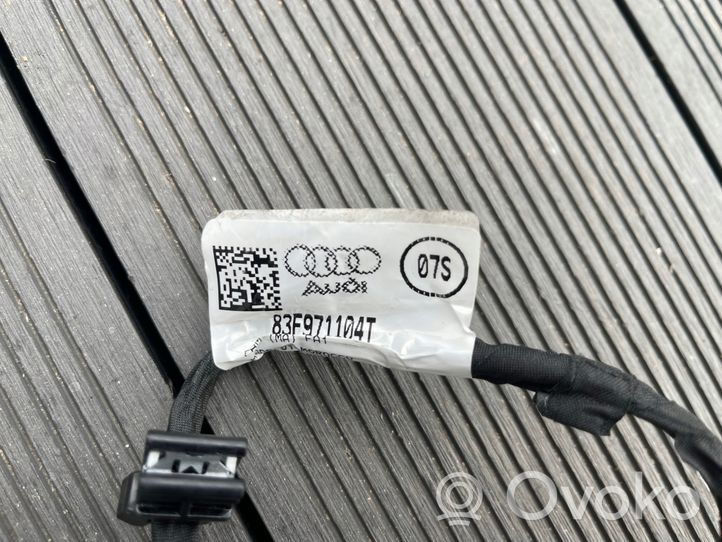 Audi Q3 F3 Parkavimo (PDC) daviklių instaliacija 83F971104T