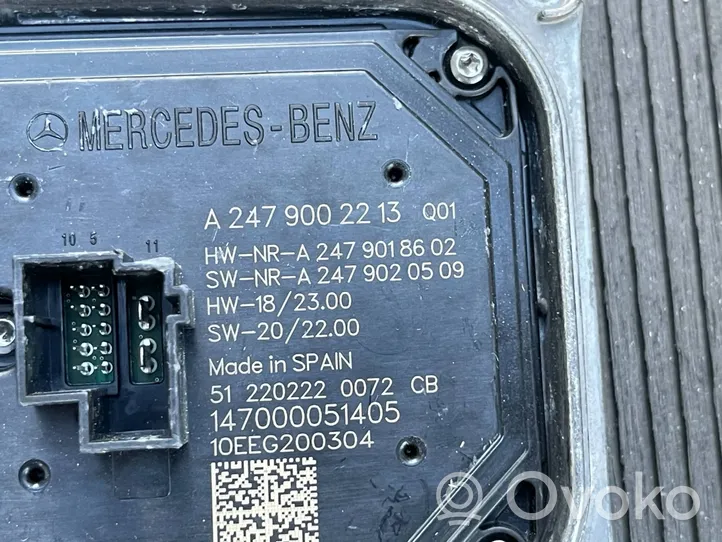 Mercedes-Benz B W247 Muut ohjainlaitteet/moduulit A2479002213