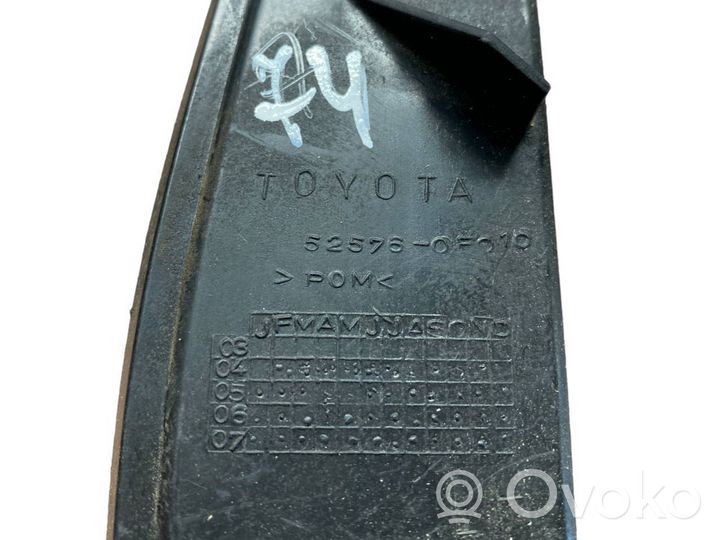 Toyota Corolla Verso AR10 Support de coin de pare-chocs 525760F010