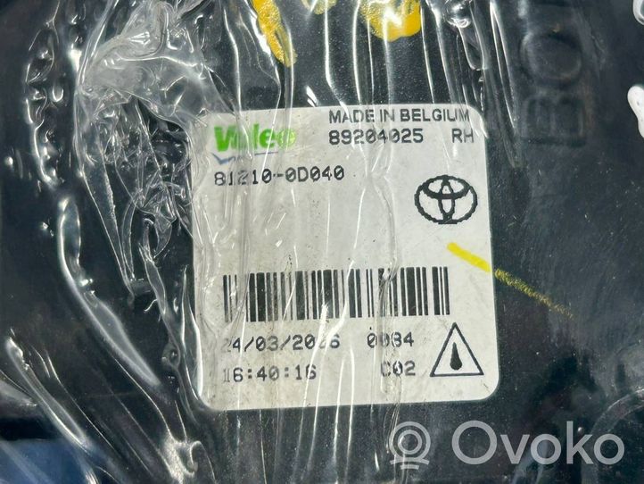 Toyota Auris 150 Światło przeciwmgłowe przednie 812100D040