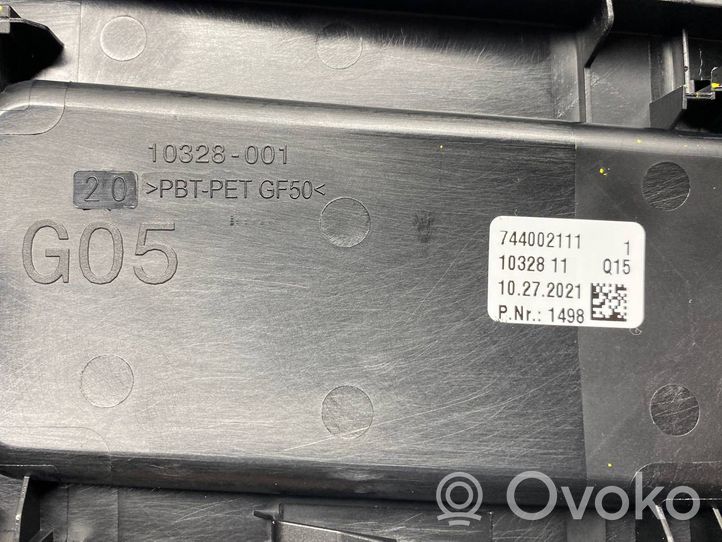 BMW X5 G05 Bouchon, volet de trappe de réservoir à carburant 744002111