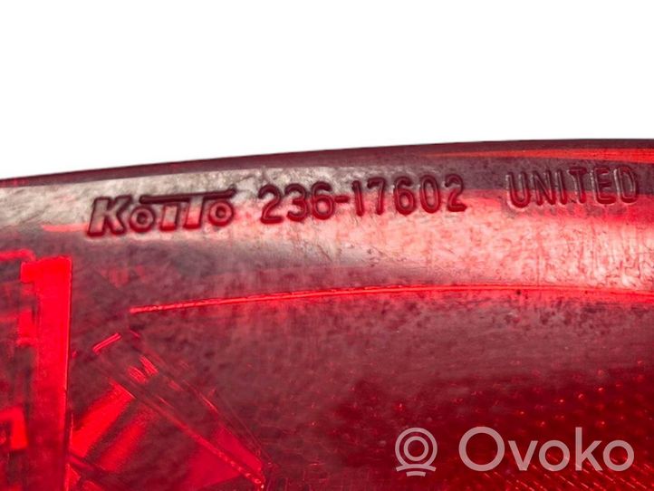 Honda Civic IX Feu antibrouillard arrière 23617602