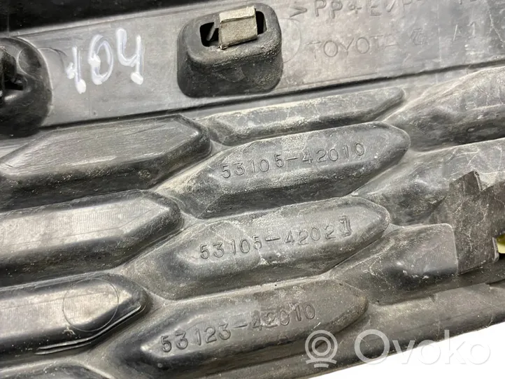 Toyota RAV 4 (XA40) Kratka dolna zderzaka przedniego 5312342010
