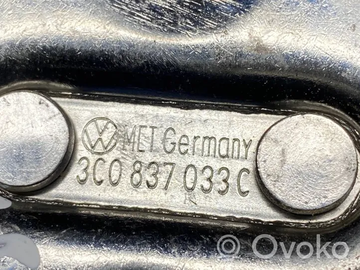 Volkswagen PASSAT B7 Rear door lock loop/hook striker 3C0837033C